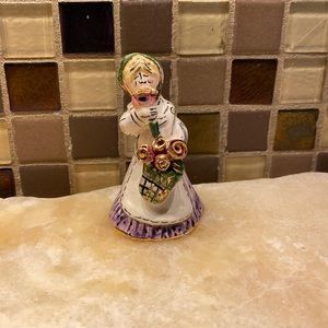 Vintage Heather Goldminc 2002 Blue Sky Gold Rose Maiden Collectible